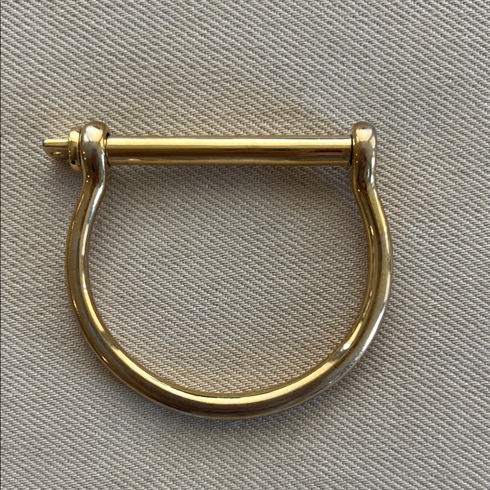 Miansai Gold Screw Cuff Bracelet